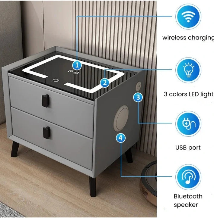 Table de chevet intelligente